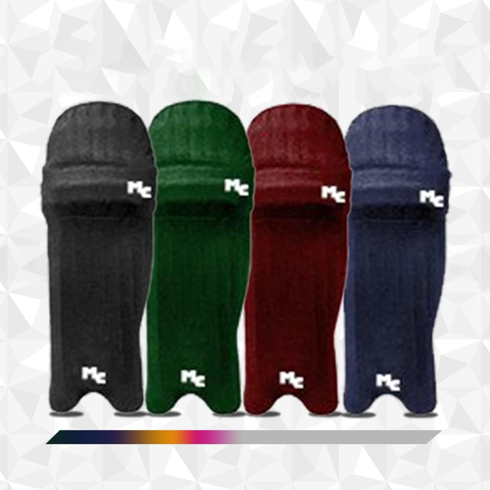 Mars Cricket Pad Covers for Legguards - One Size, Navy, Black, Green, Maroon
